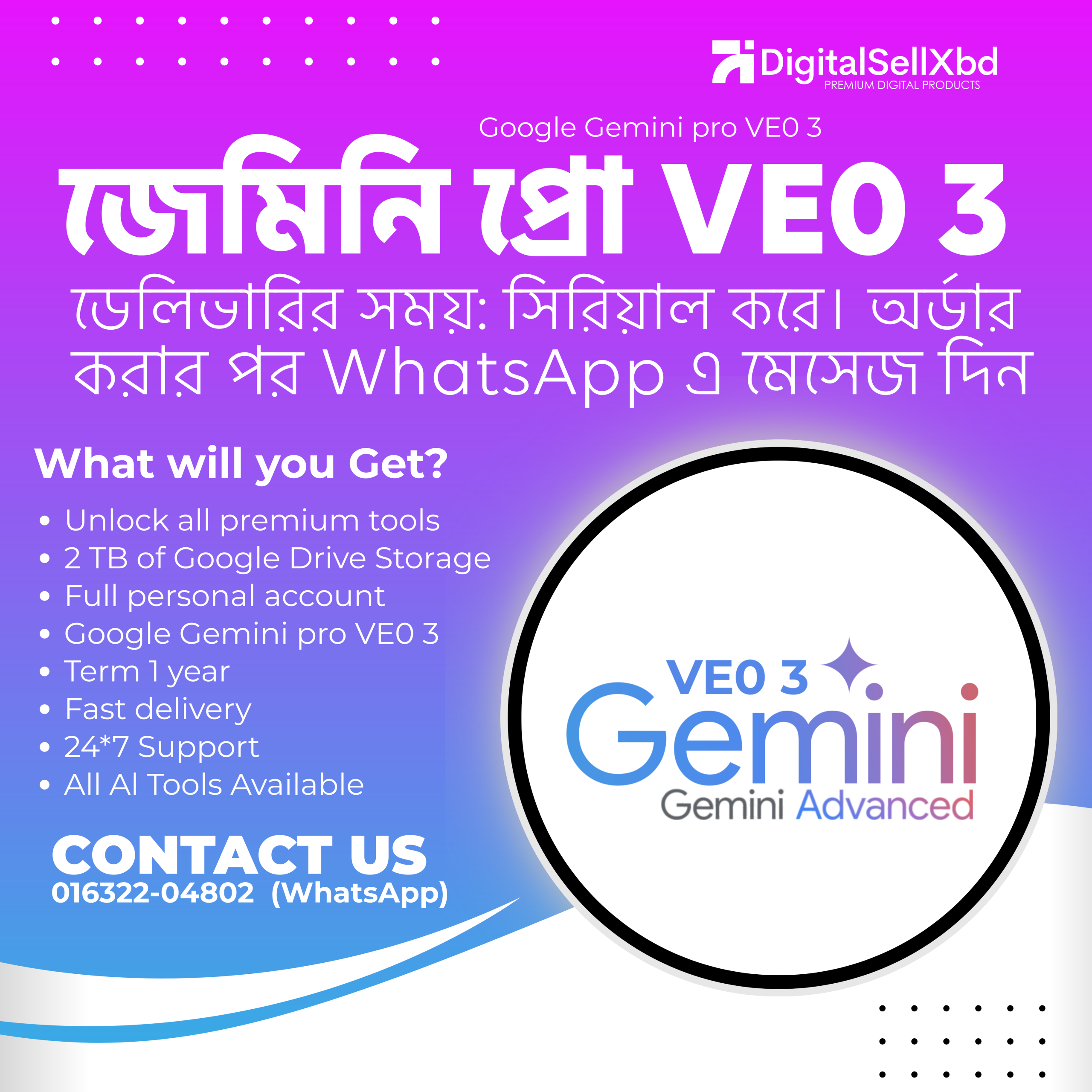 GH888 (9) Google Gemini pro VE0 3 - Image 1